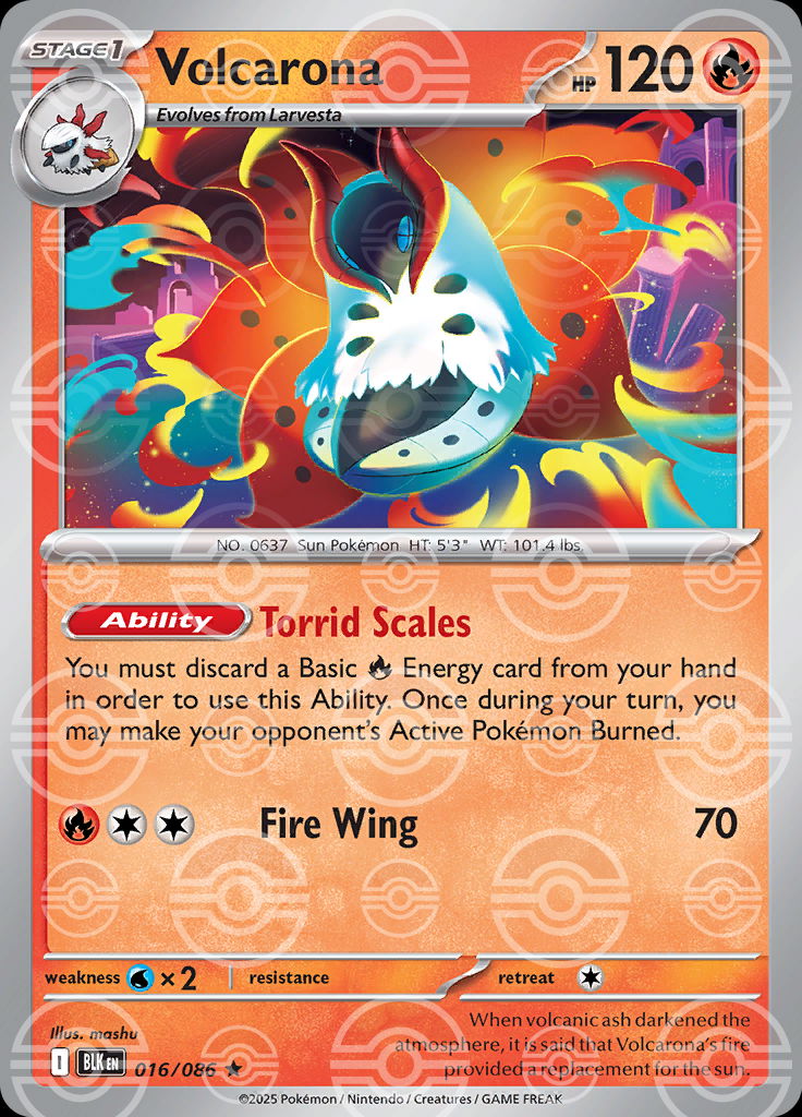 Volcarona (Poke Ball Pattern)