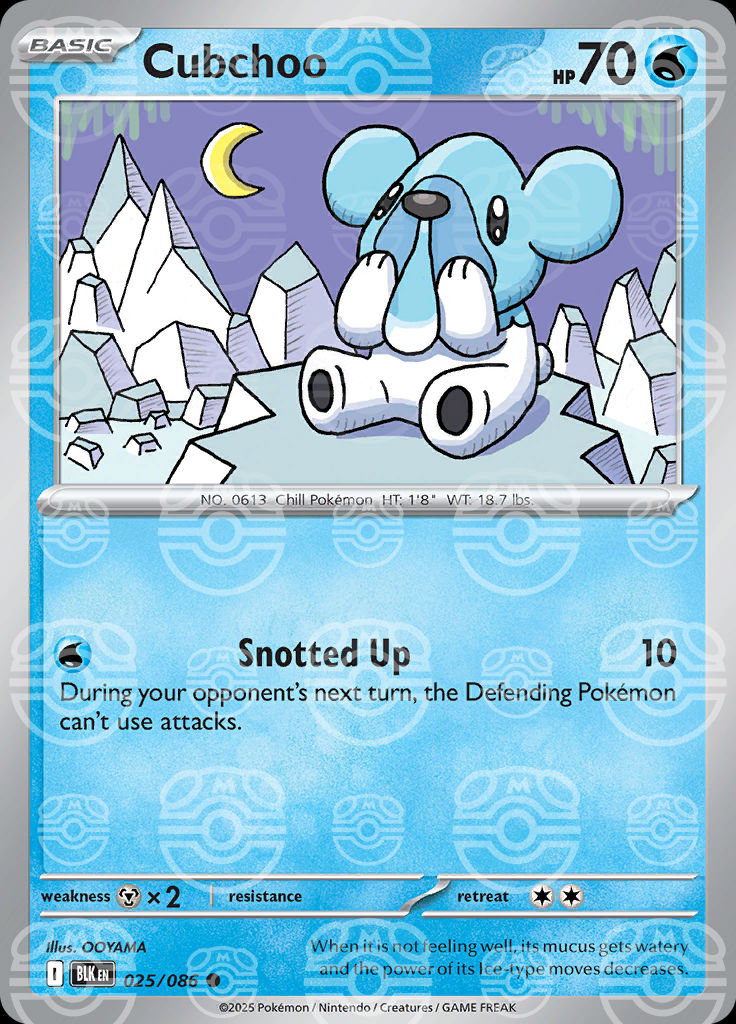 Cubchoo (Master Ball Pattern)