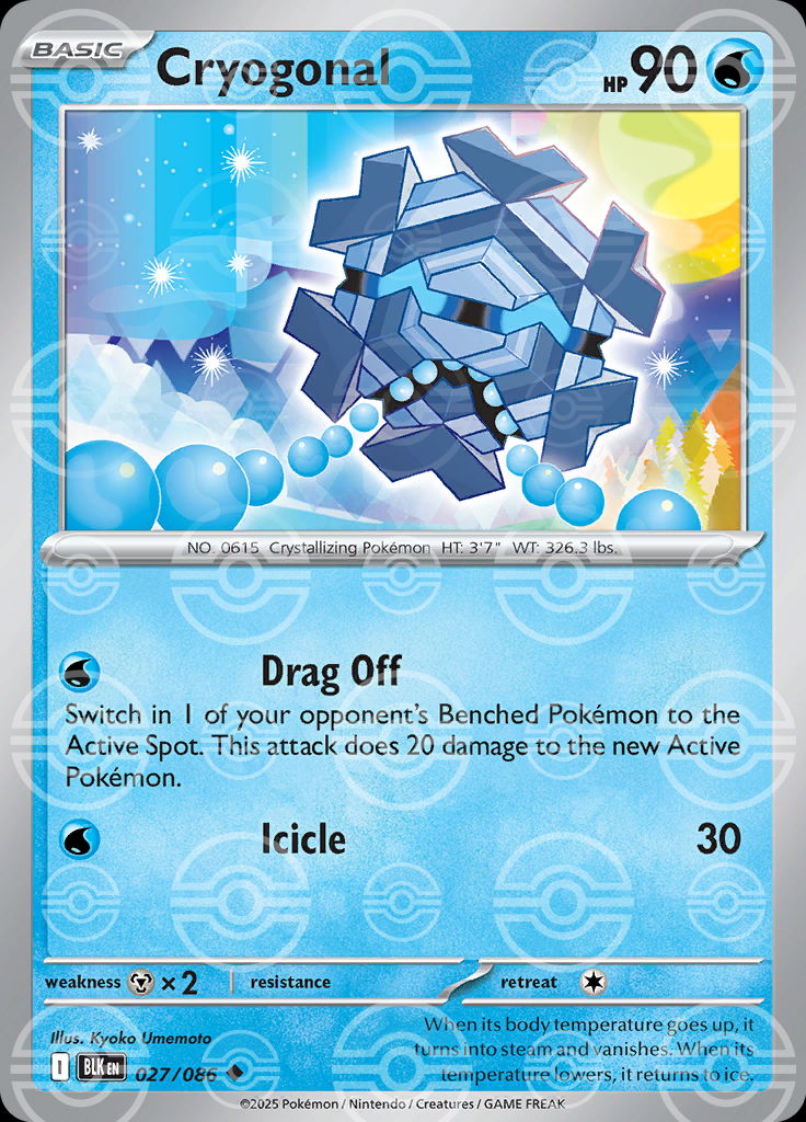 Cryogonal (Poke Ball Pattern)