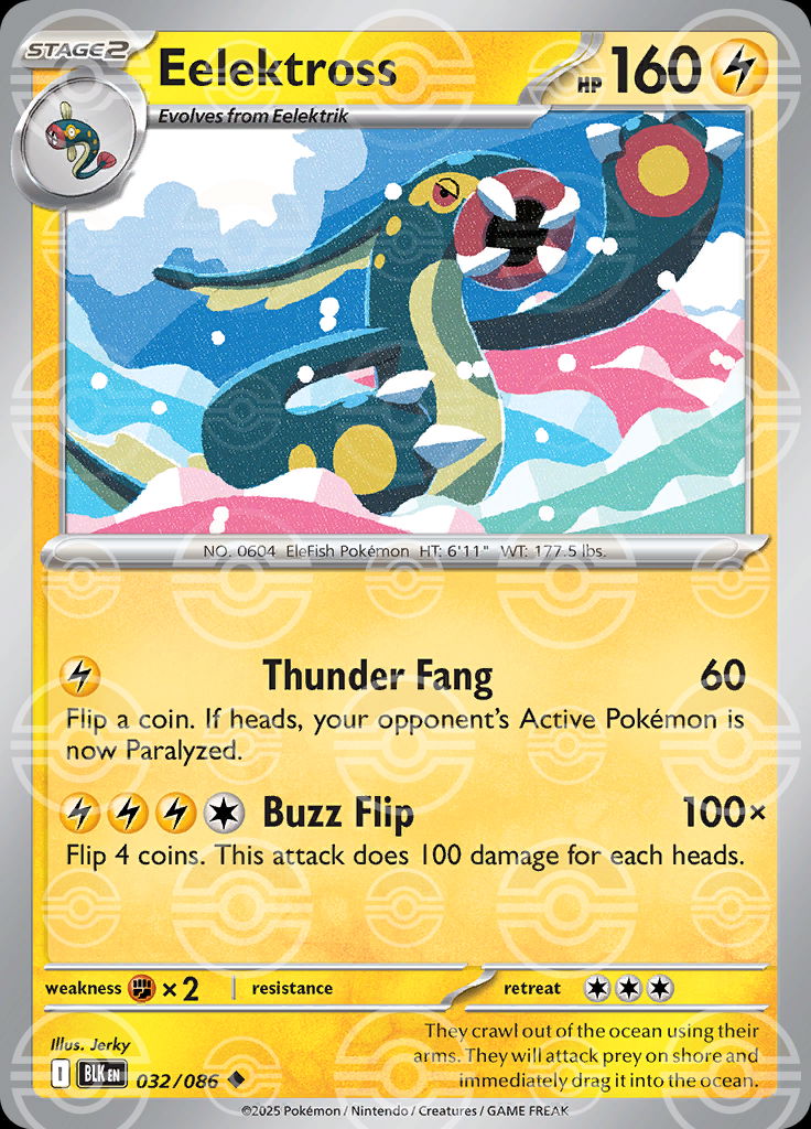 Eelektross (Poke Ball Pattern)