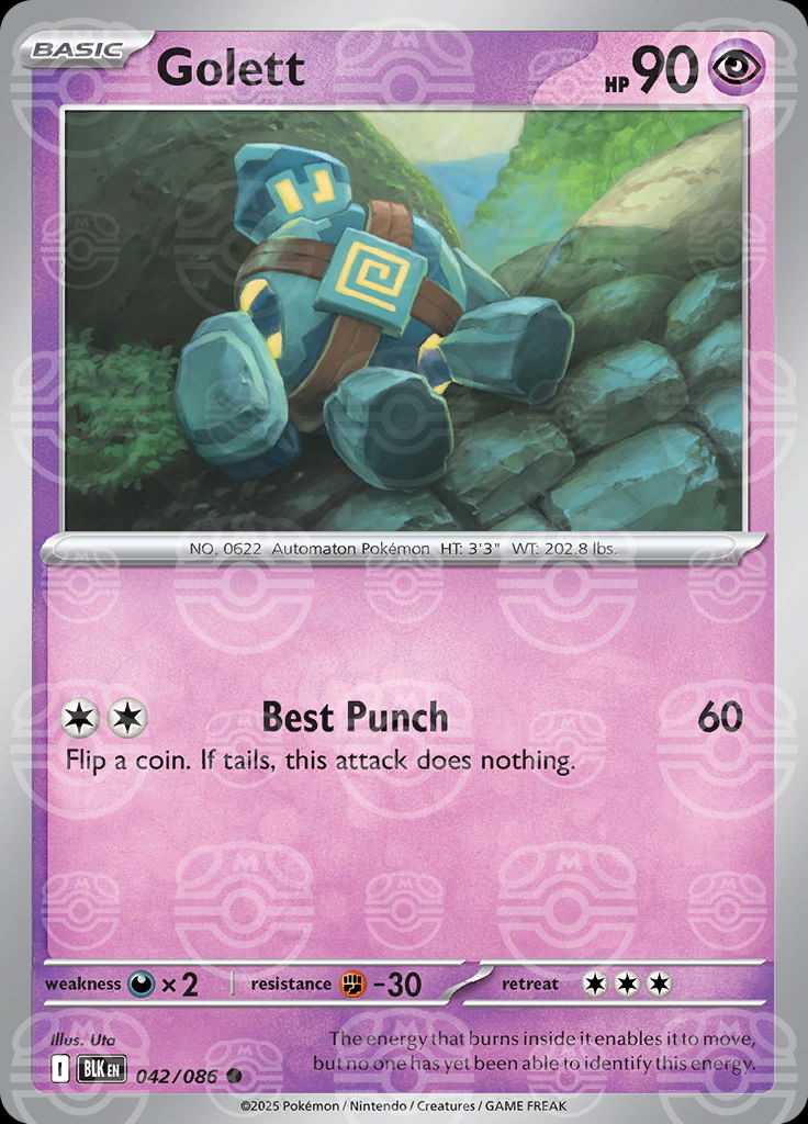 Golett (Master Ball Pattern)