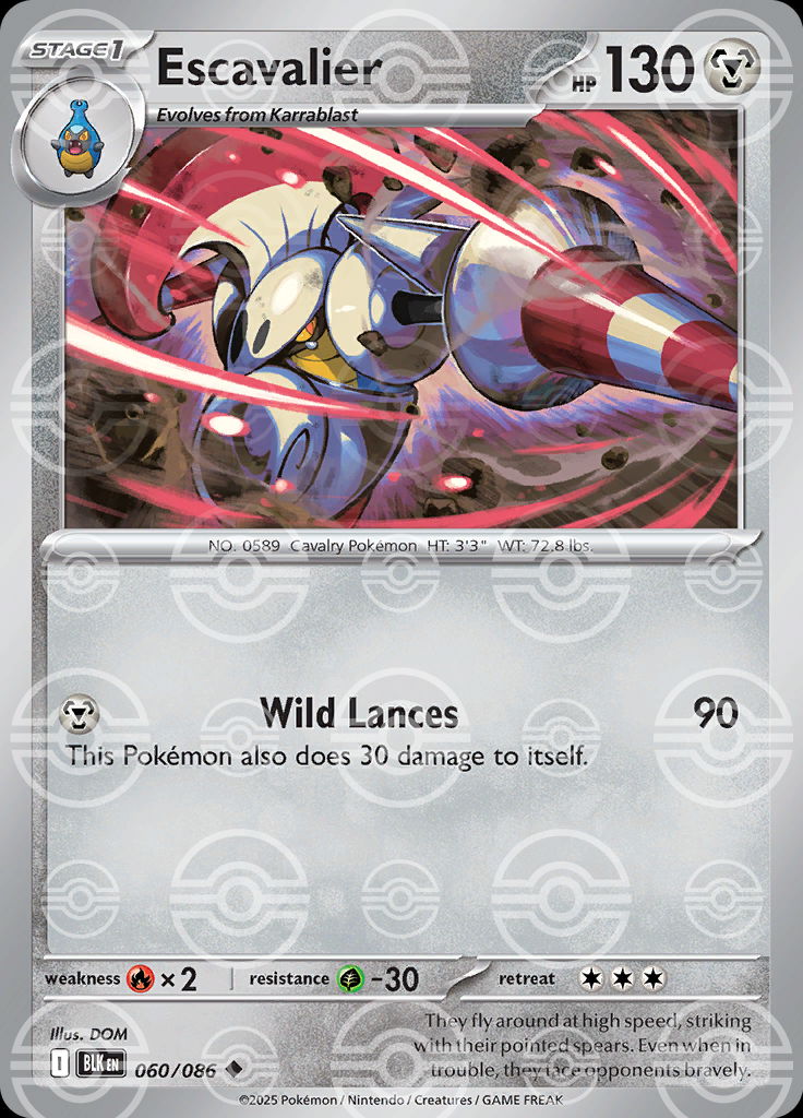 Escavalier (Poke Ball Pattern)
