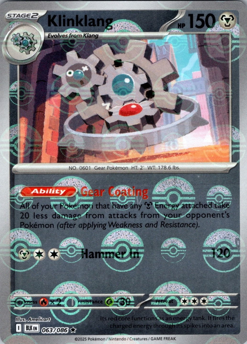 Klinklang (Poke Ball Pattern)