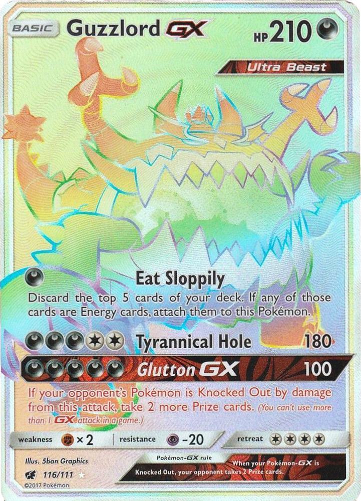Guzzlord GX (Secret)
