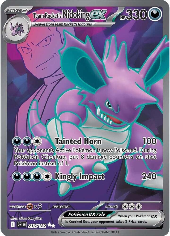 Team Rocket's Nidoking ex
