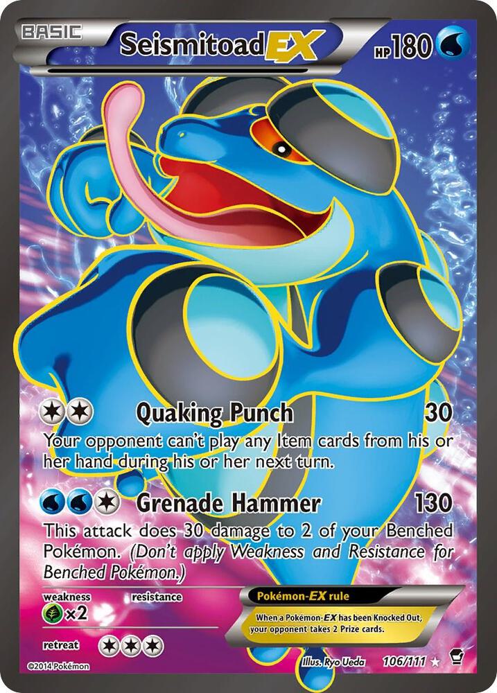 Seismitoad EX (Full Art)