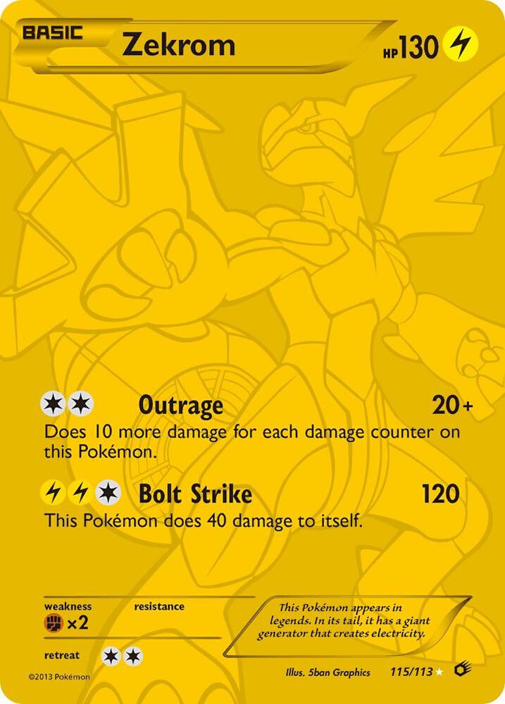 Zekrom (Full Art Secret Rare)