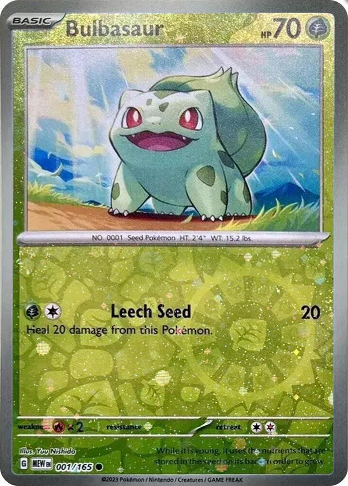 Bulbasaur (Reverse Cosmos Holo) (Costco Exclusive)