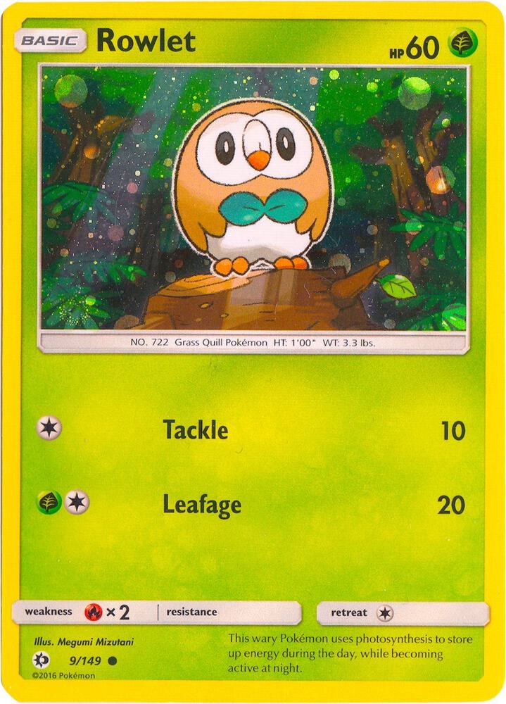 Rowlet (Cosmos Holo)