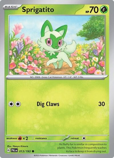Sprigatito (Summer 2023 Collector Chest)