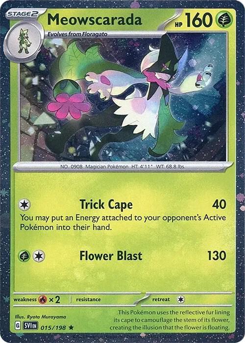 Meowscarada (Cosmos Holo)