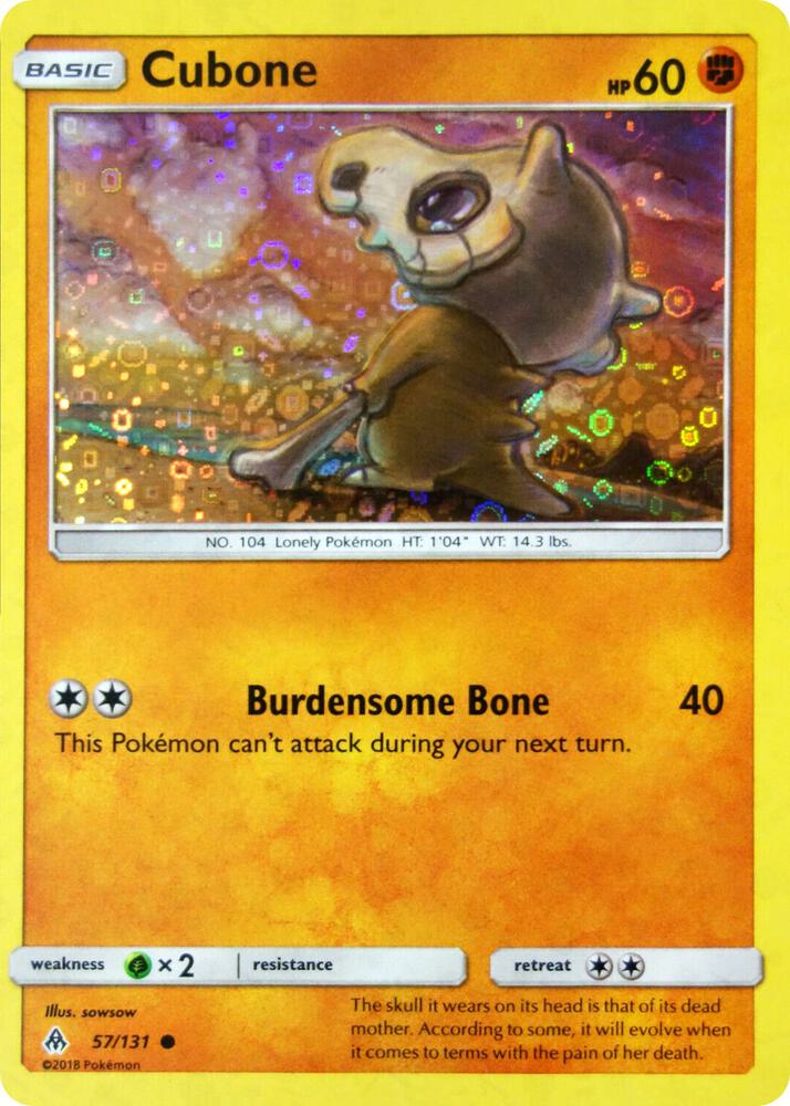 Cubone (General Mills Promo)