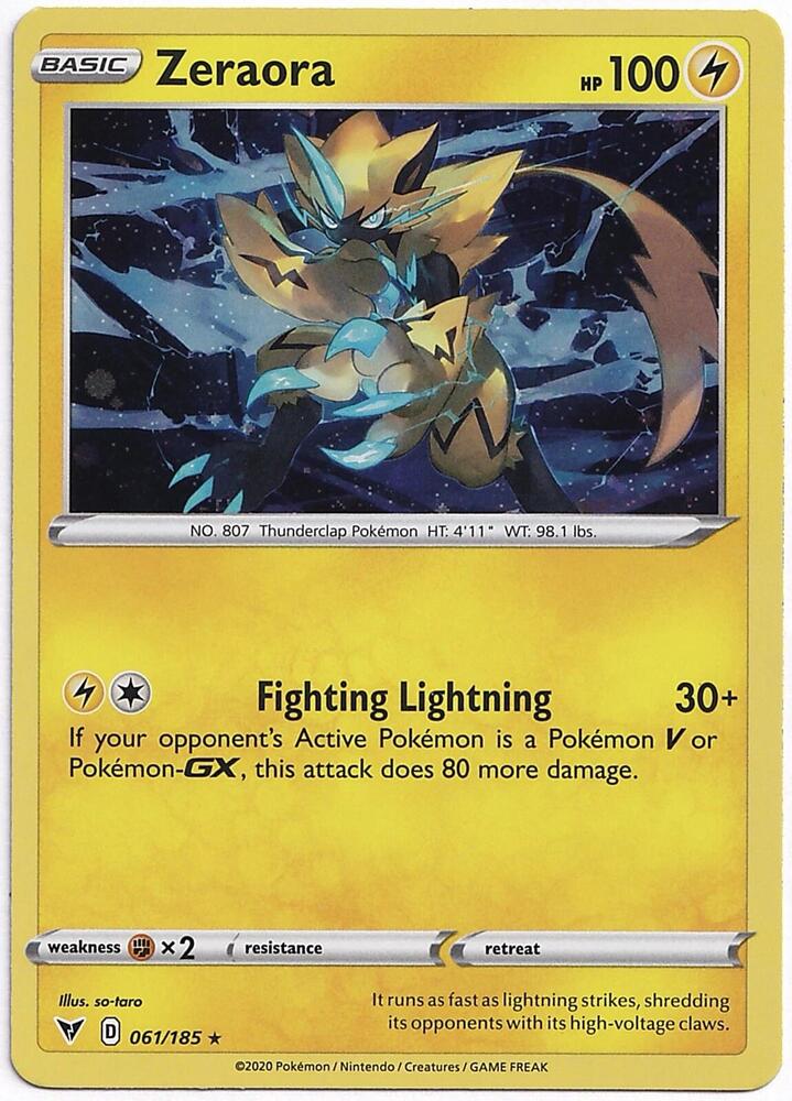 Zeraora (Cosmos Holo)