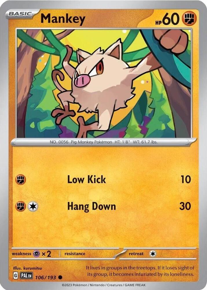 Mankey (Cosmos Holo)