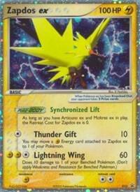 Zapdos ex (EX Collector's Window Tins)
