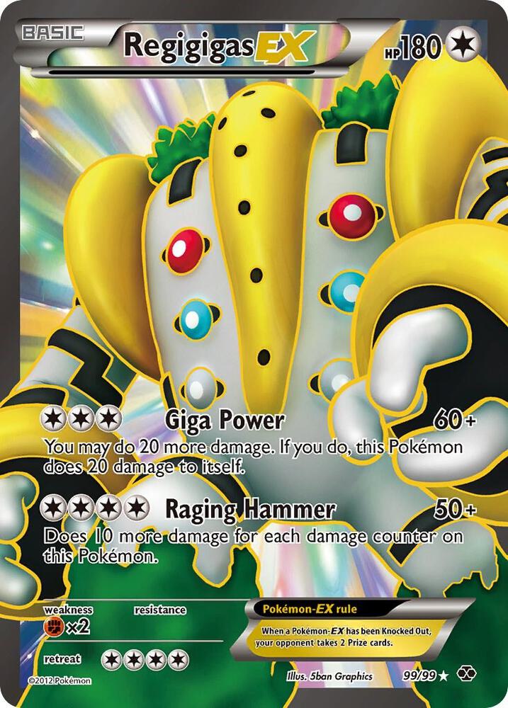 Regigigas EX (Full Art)