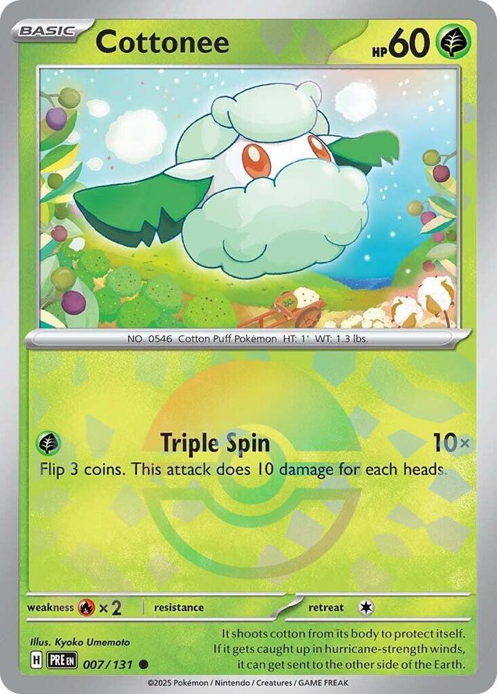 Cottonee (Poke Ball)