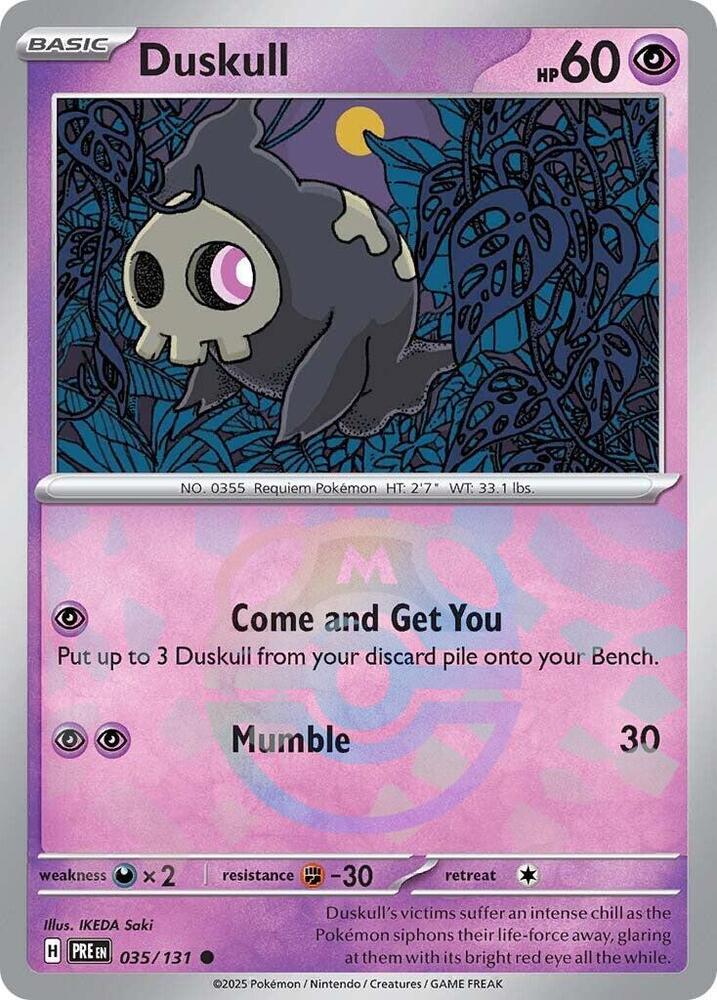Duskull (Master Ball)