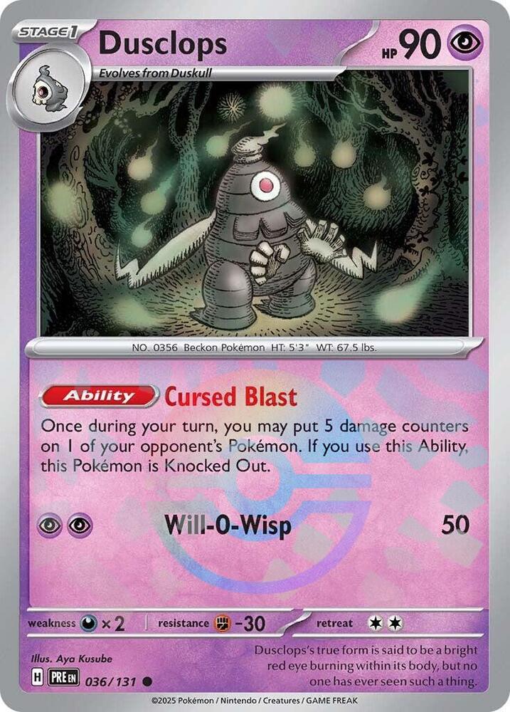 Dusclops (Poke Ball)