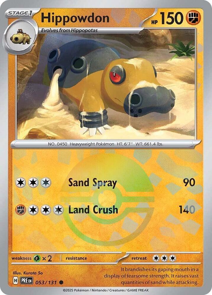 Hippowdon (Poke Ball)