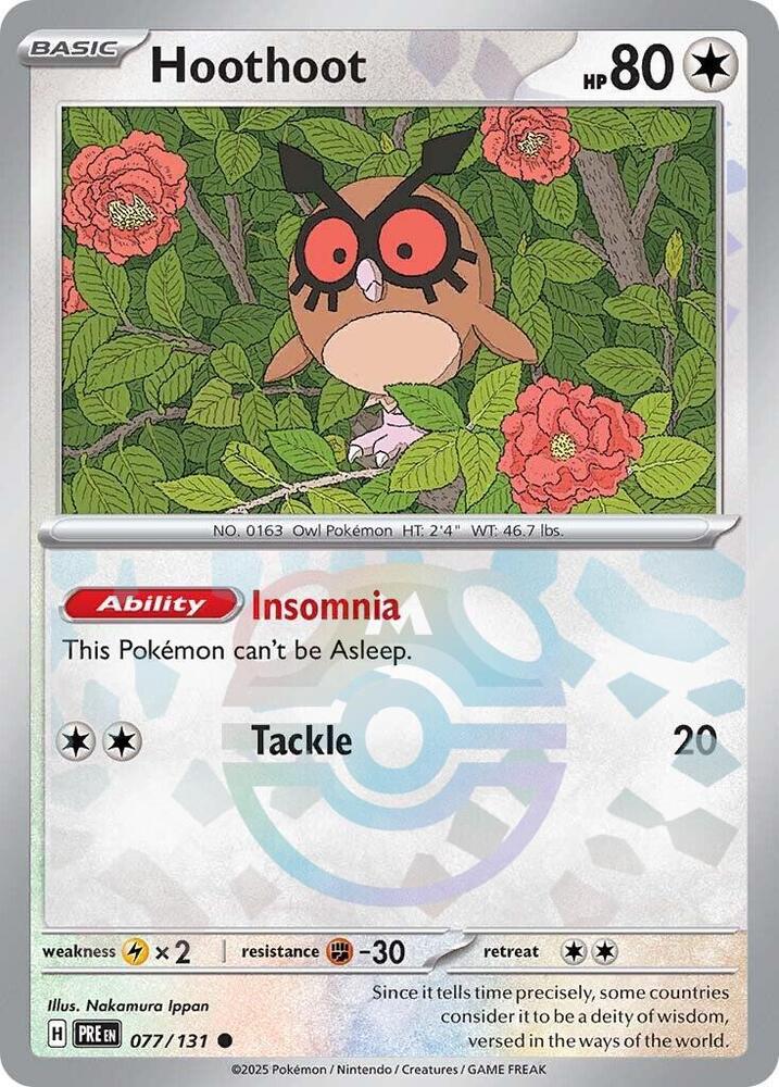 Hoothoot (Master Ball)