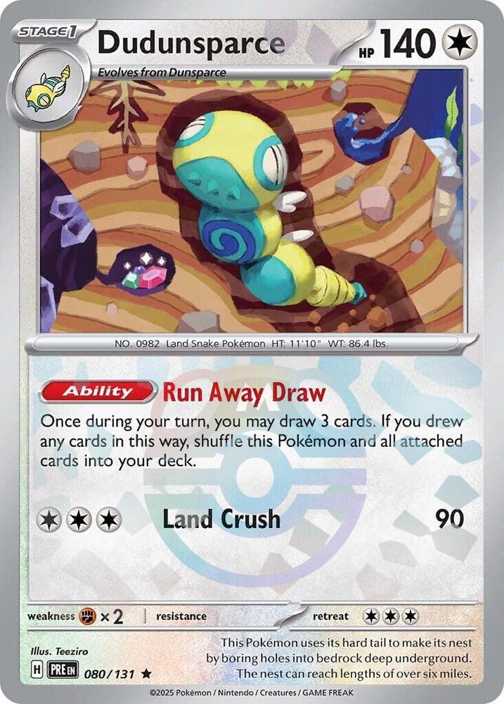 Dudunsparce (Master Ball)