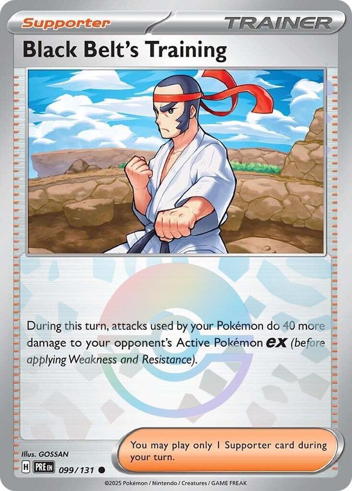 Black Belt's Training (Poke Ball)