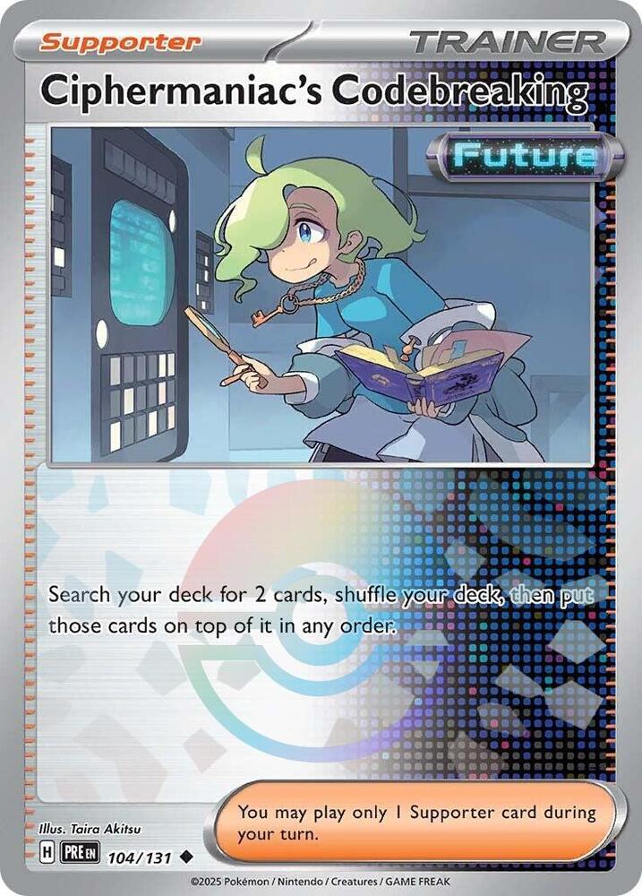 Ciphermaniac's Codebreaking (Poke Ball)