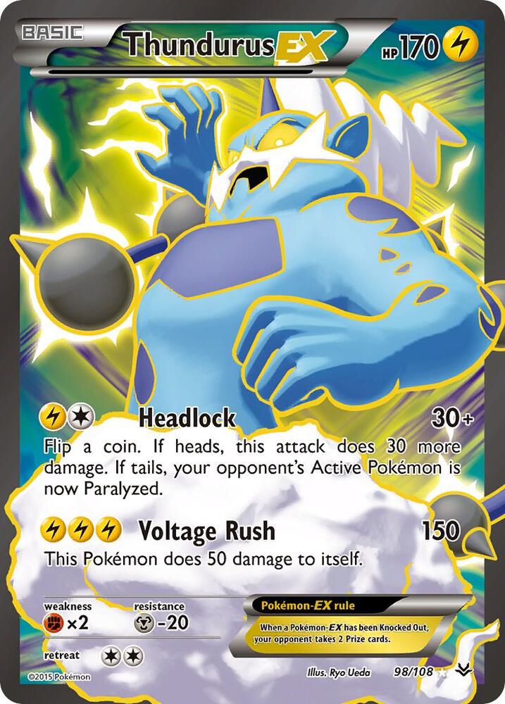 Thundurus EX (Full Art)