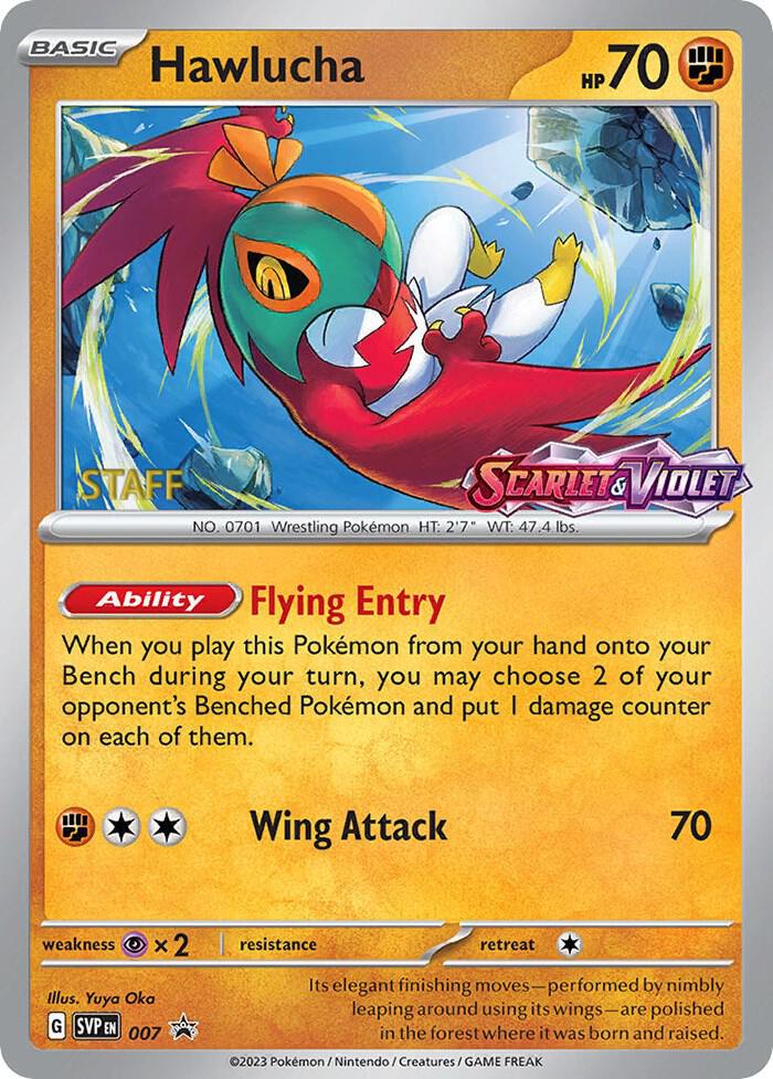 Hawlucha (Prerelease) [Staff]