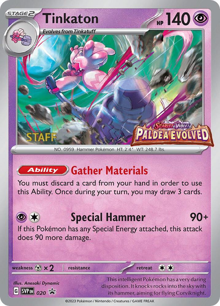 Tinkaton (Prerelease) [Staff]