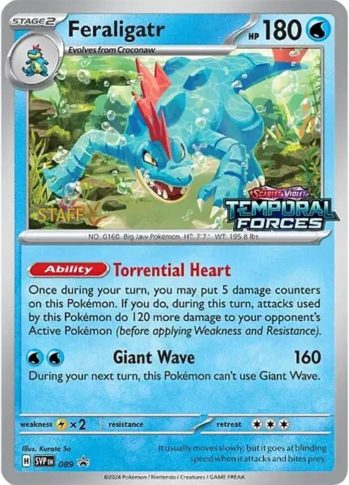 Feraligatr (Prerelease) [Staff]