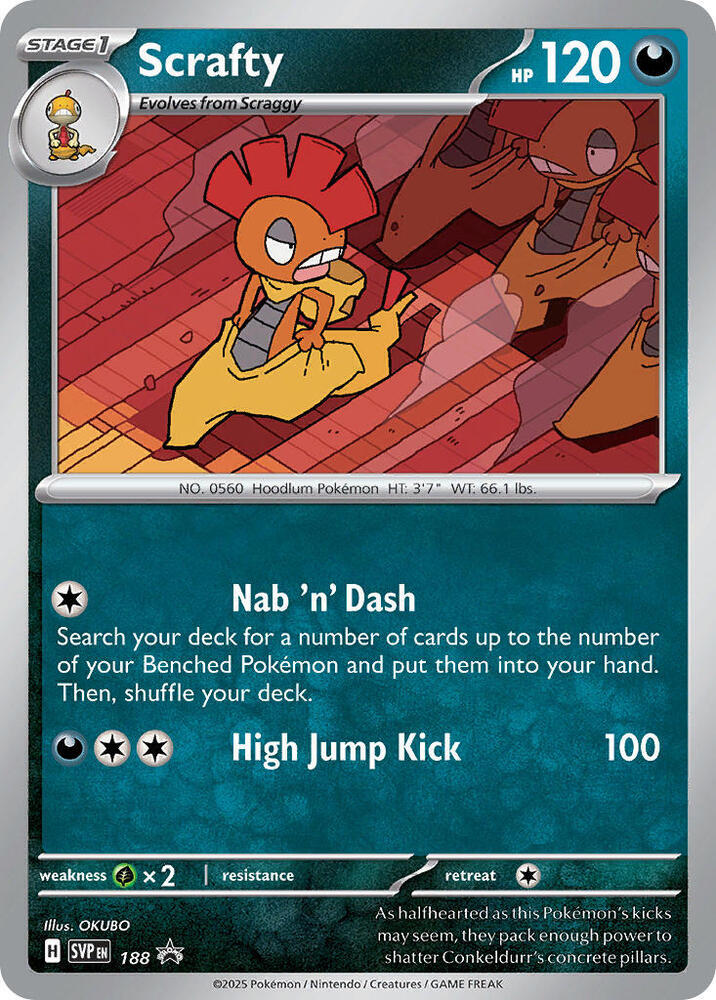 Scrafty (Cosmos Holo)