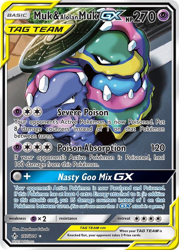 Muk & Alolan Muk GX (Full Art)
