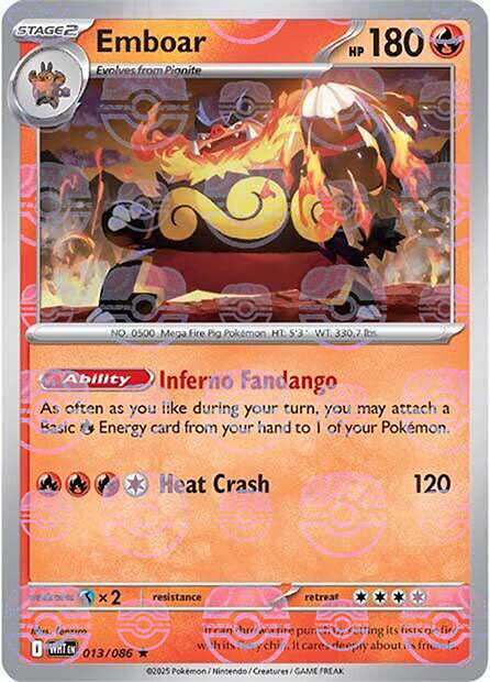 Emboar (Master Ball Pattern)