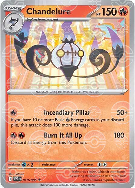 Chandelure (Poke Ball Pattern)