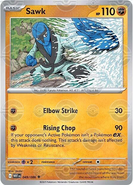Sawk (Poke Ball Pattern)