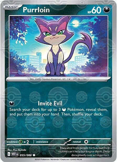 Purrloin (Poke Ball Pattern)