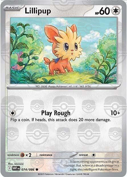 Lillipup (Master Ball Pattern)