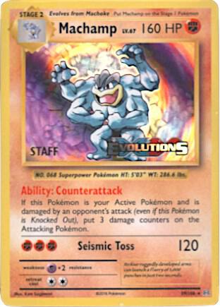 Machamp (Prerelease) [Staff]