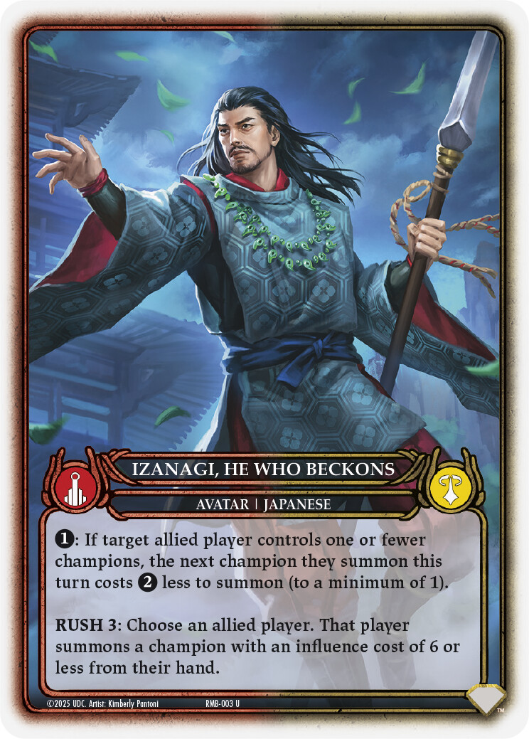 Izanagi, He Who Beckons
