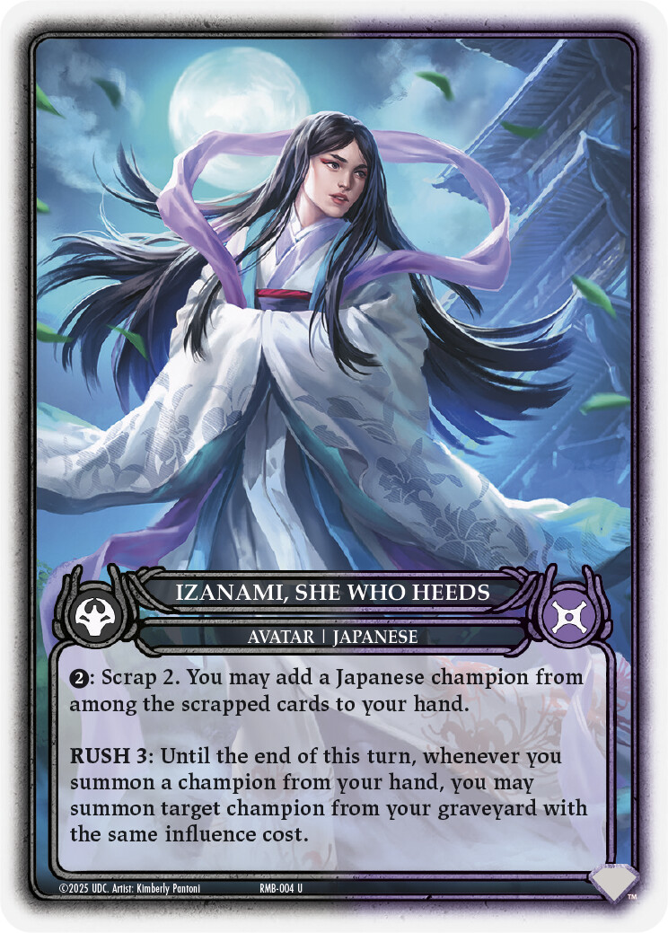Izanami, She Who Heeds