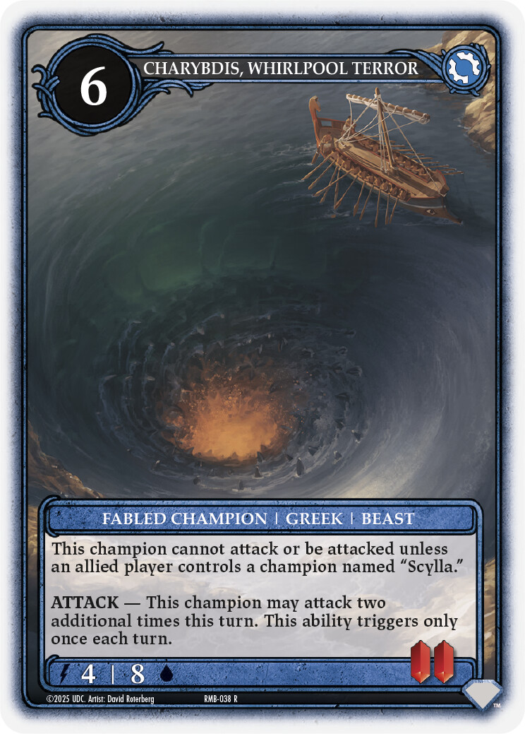 Charybdis, Whirlpool Terror