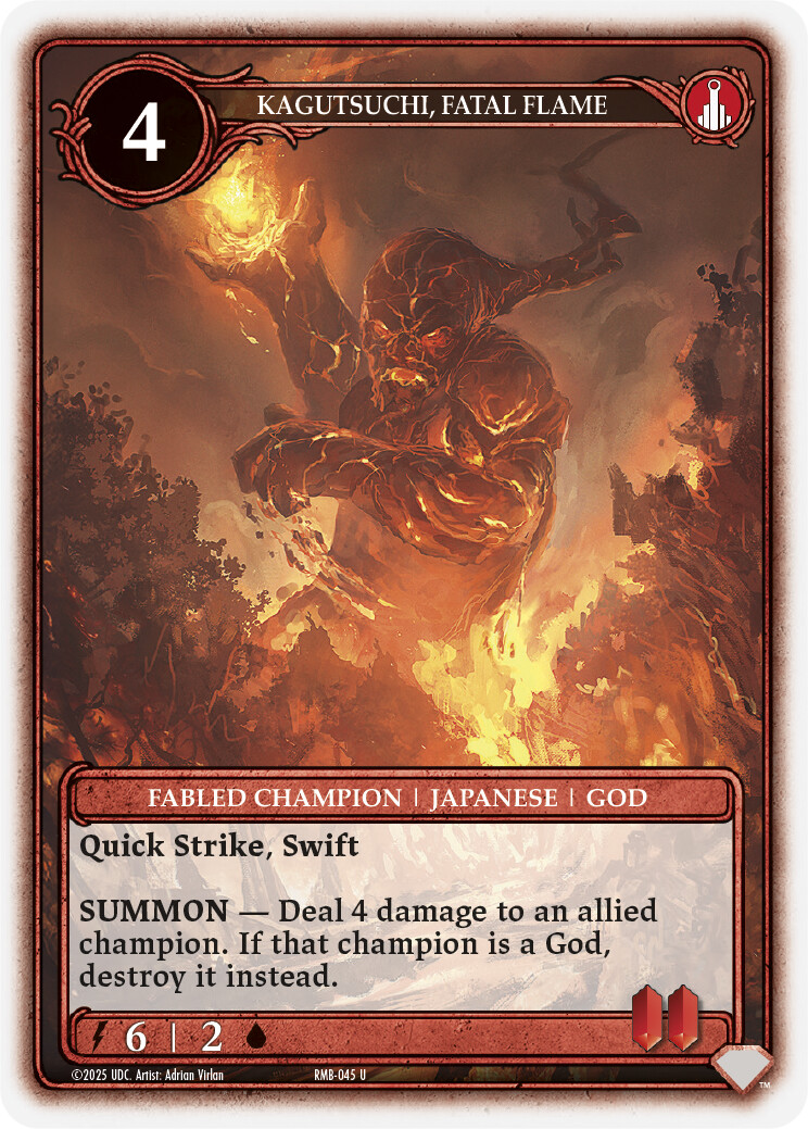 Kagutsuchi, Fatal Flame