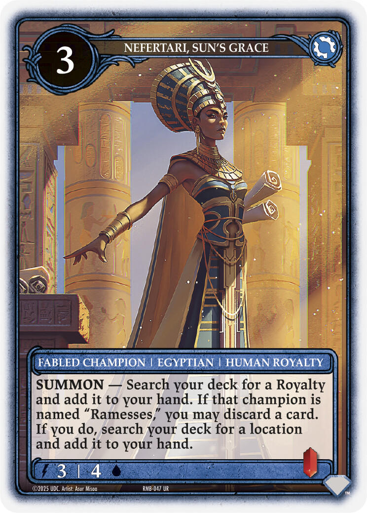 Nefertari, Sun's Grace