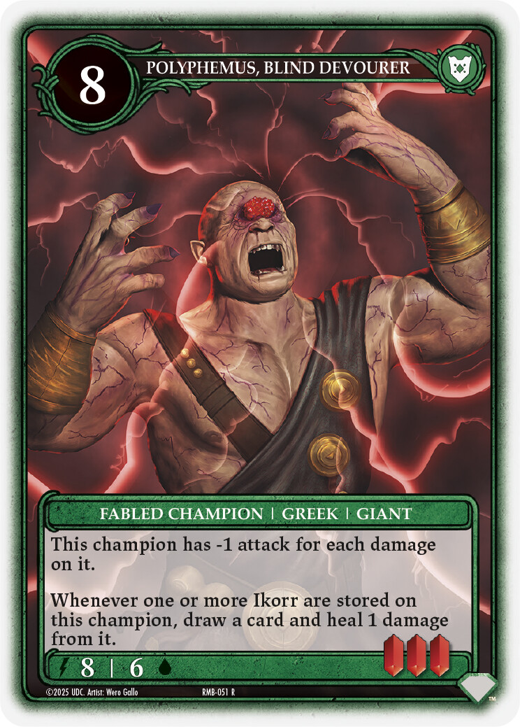 Polyphemus, Blind Devourer