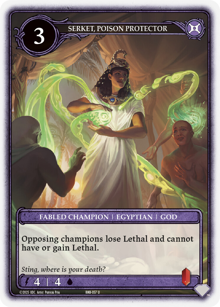 Serket, Poison Protector