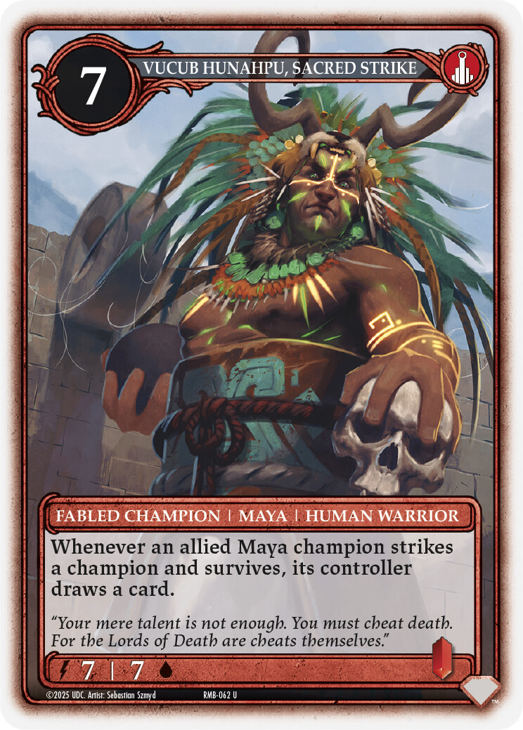 Vucub Hunahpu, Sacred Strike