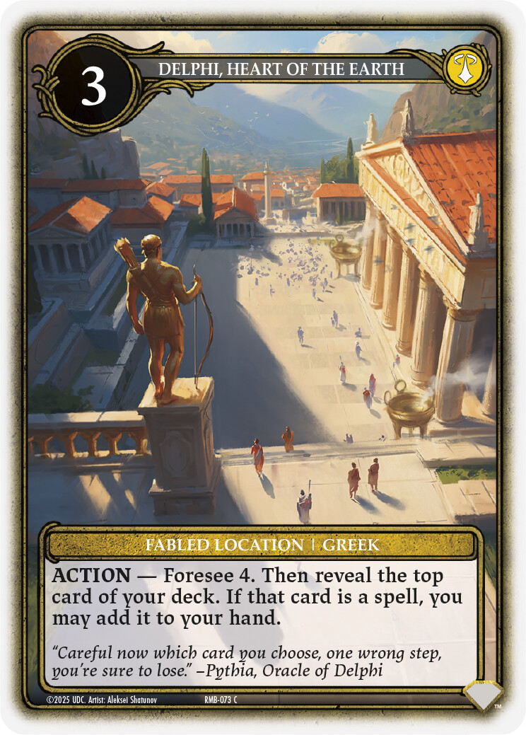 Delphi, Heart of the Earth
