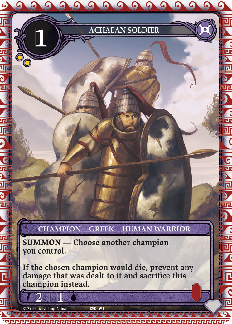 Achaean Soldier